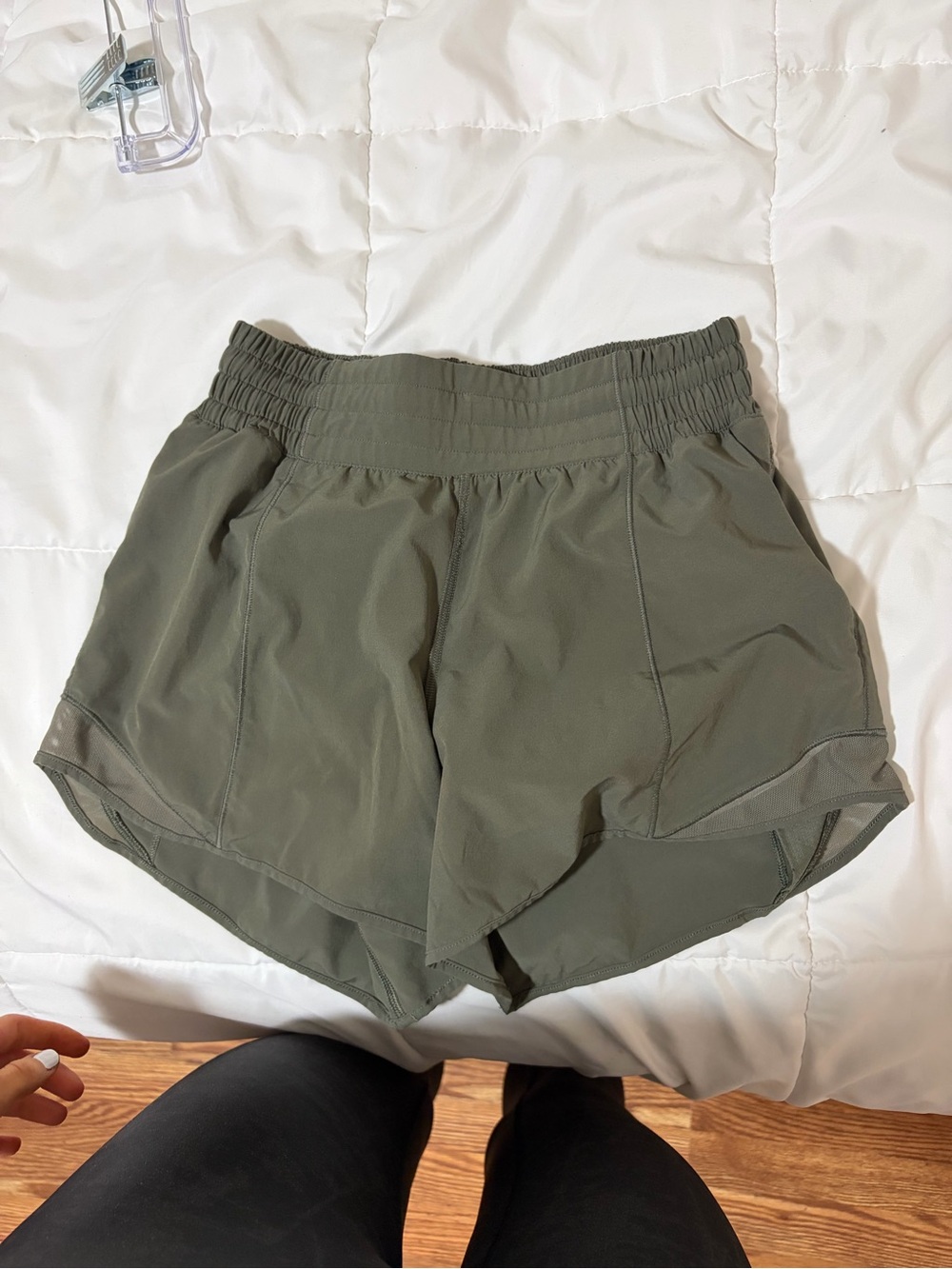 lululemon athletica Olive Green Athletic Shorts